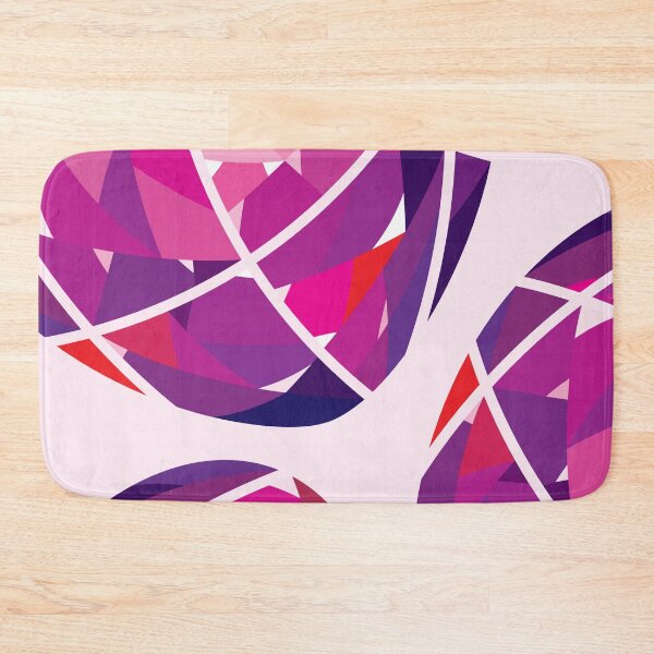 Item preview, Pink Heart Diamond Crystal on Light Pink Background designed and sold by Wiggly Lines.