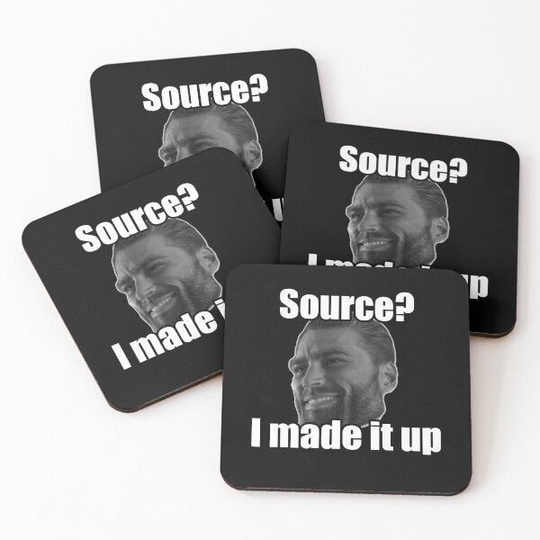 Item preview, Gigachad Source I made it up Giga Chad Meme Funny designed and sold by epicmemeshirts1.