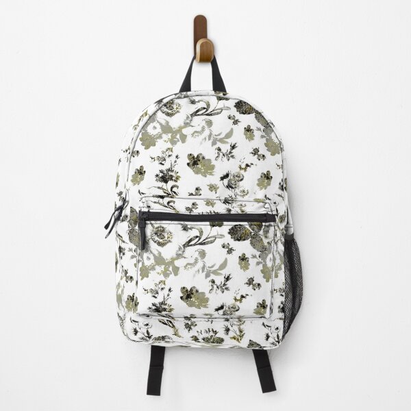 Item preview, Inked Wild Rose in Green Pattern designed and sold by Faradawn.