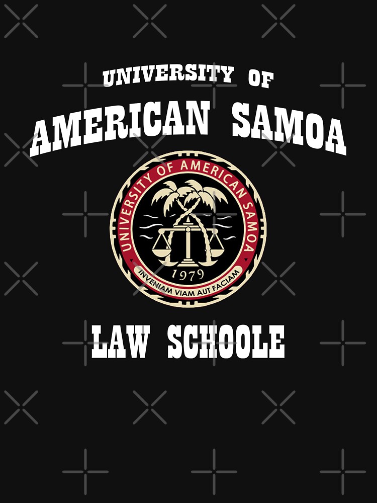 My Icon Art & Clothing Call Saul University Of American Samoa Law School Bet Men's T-Shirt, Navy, S
