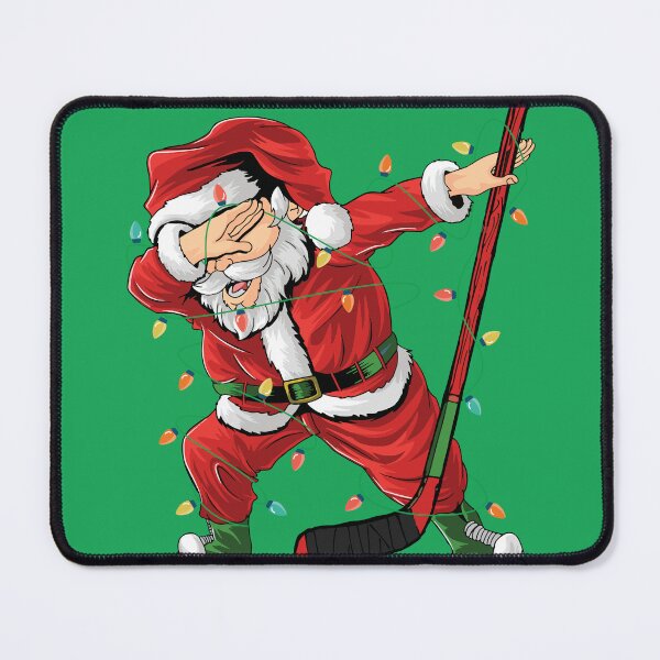 Item preview, Santa Claus Dabbing with christmas lights designed and sold by Mindy Bubble.