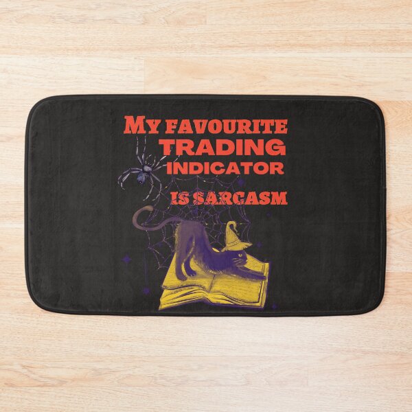 Item preview, Trading Indicator, Funny Trader gift, Unique gift for stock market, forex, crypto, and options trader, Funny Halloween, Sarcastic Humor, Gift for trader and investor, Sarcastic Cat, Cat lover trader designed and sold by TradingTeesKids.