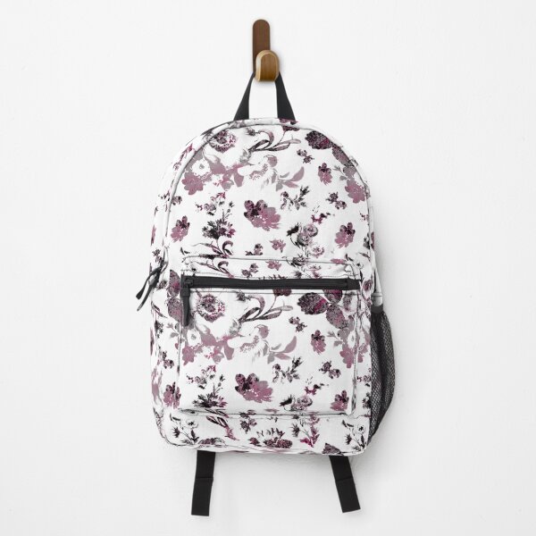 Item preview, Inked Wild Rose in Fushia Pattern designed and sold by Faradawn.
