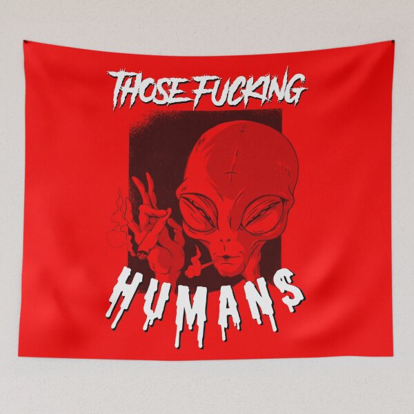 Item preview, Those Fucking Humans Halloween 2022 designed and sold by Anime-but-black.