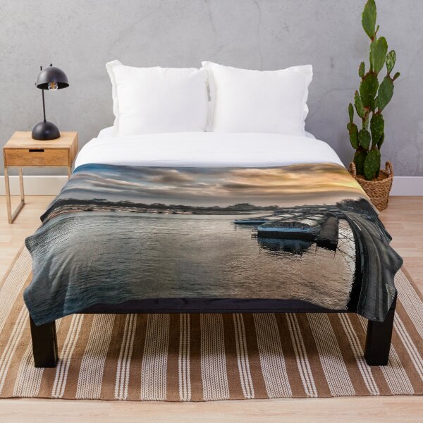 Item preview, Sunrise over the Seine river designed and sold by ylbartstudio.