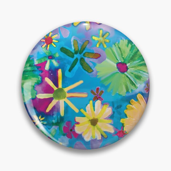 Item preview, Happy Zingy Flowers designed and sold by Emma Marie Blacker.