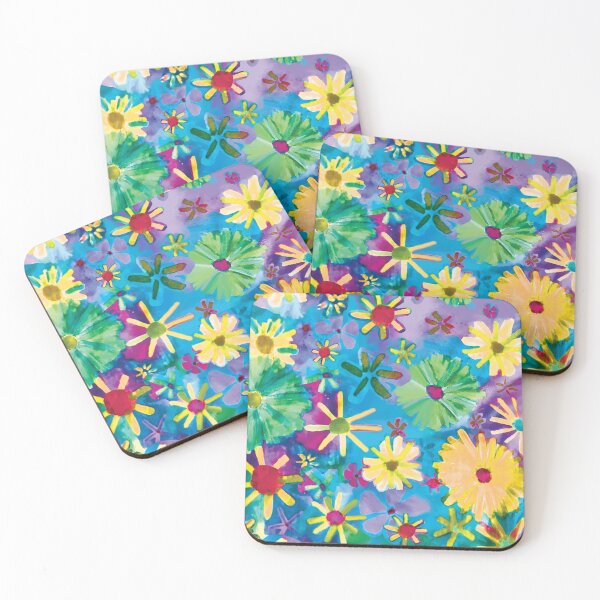 Item preview, Happy Zingy Flowers designed and sold by Emma Marie Blacker.