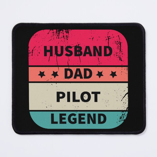 Item preview, Husband, Dad, Pilot, Legend, Funny Pilot Design Appreciation Gift designed and sold by LOGPRO.