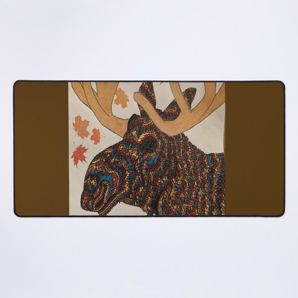 Item preview, Moose In The Autumn Leaves Colors of Fall designed and sold by Missy69.