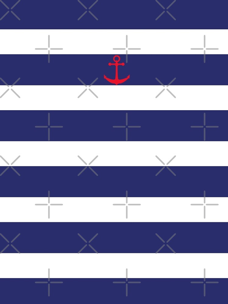 AFE Nautical Red Ship Anchor by afeimages1