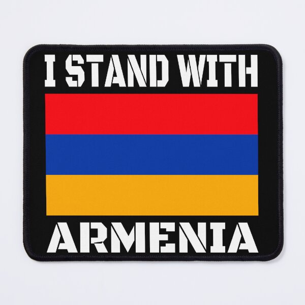 Item preview, I Stand With Armenia Flag designed and sold by MagicBoutique.