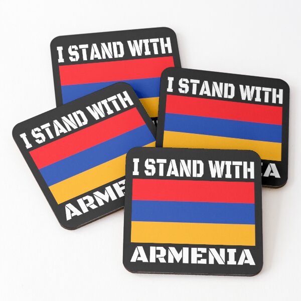 Item preview, I Stand With Armenia Flag designed and sold by MagicBoutique.