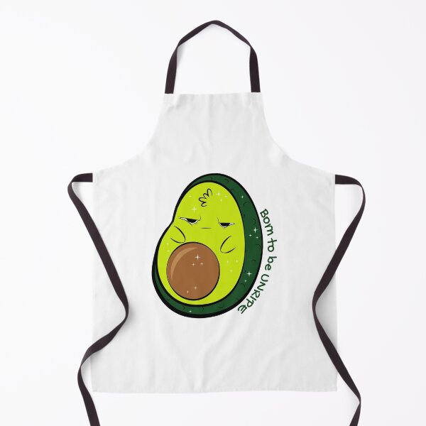 Item preview, Cute Avocado - Born to be Unripe - Funny Avocado Quote designed and sold by WisdomInspired.