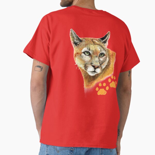 Item preview, Watercolor Puma, Cougar, Mountain Lion Animal designed and sold by countrymouse.