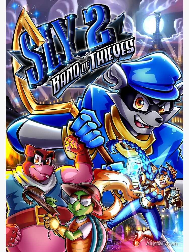 Sly Cooper 2 Band of Thieves | Canvas Print