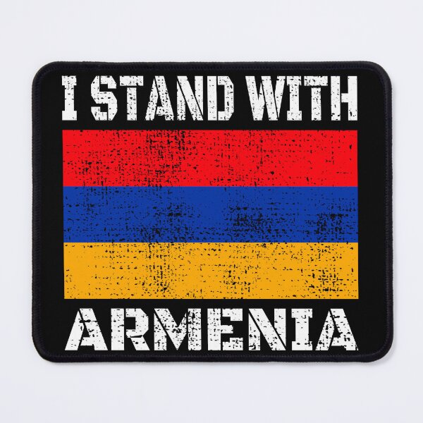 Item preview, I Stand With Armenia Flag designed and sold by MagicBoutique.
