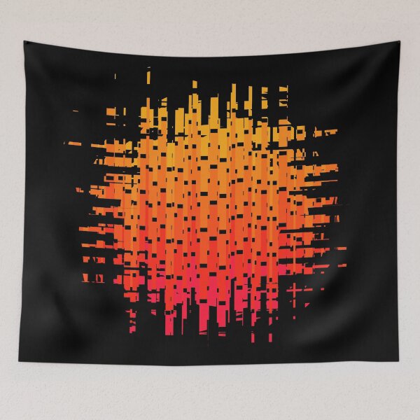Item preview, Spotty Retro Sunset Abstract Fun Sun Aesthetic - or Abstract City Lights 4 of 4 designed and sold by Beachy.