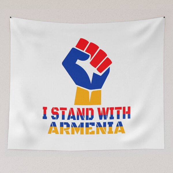 Item preview, I STAND WITH ARMENIA - ARMENIAN FLAG designed and sold by MagicBoutique.