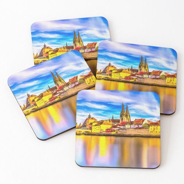 Item preview, Regensburg (Painting) designed and sold by cmphotographs.
