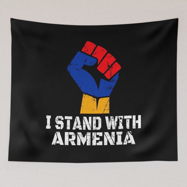 Item preview, I Stand With Armenia | Artmenia Flag designed and sold by MagicBoutique.