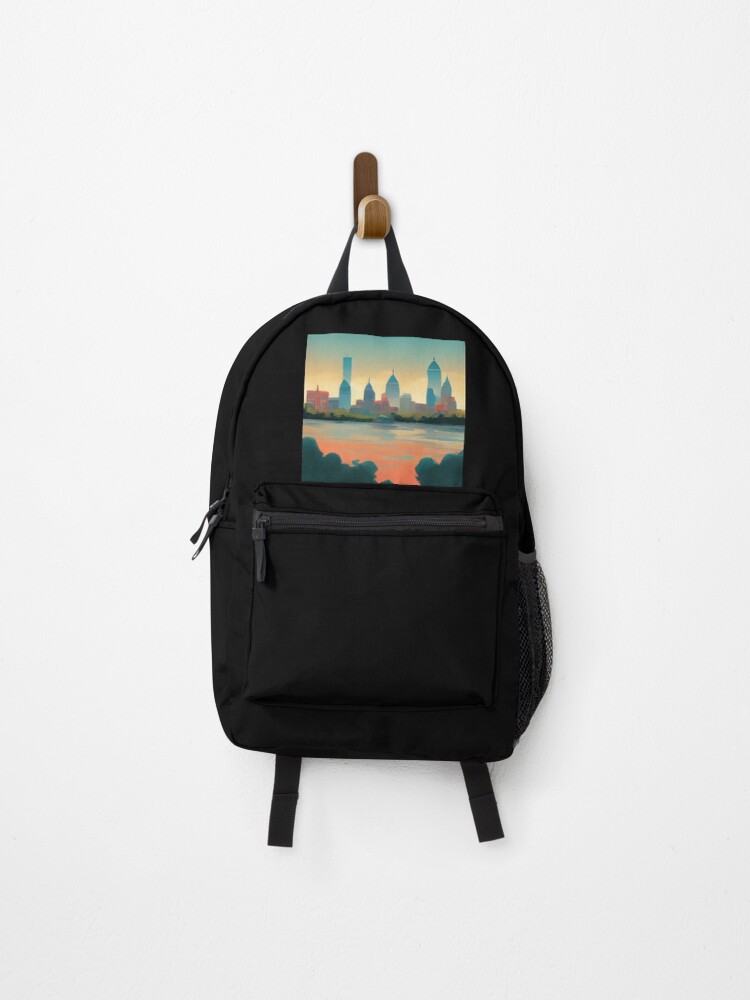 Thumbnail 1 of 3, Backpack, Philadelphia | Comics Style designed and sold by ComicsFactory.