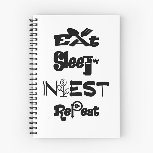 Item preview, Eat sleep invest repeat,V1.  designed and sold by Chakilogy.