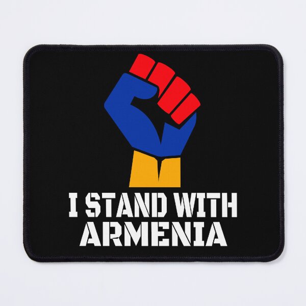 Item preview, I Stand With Armenia Flag designed and sold by MagicBoutique.