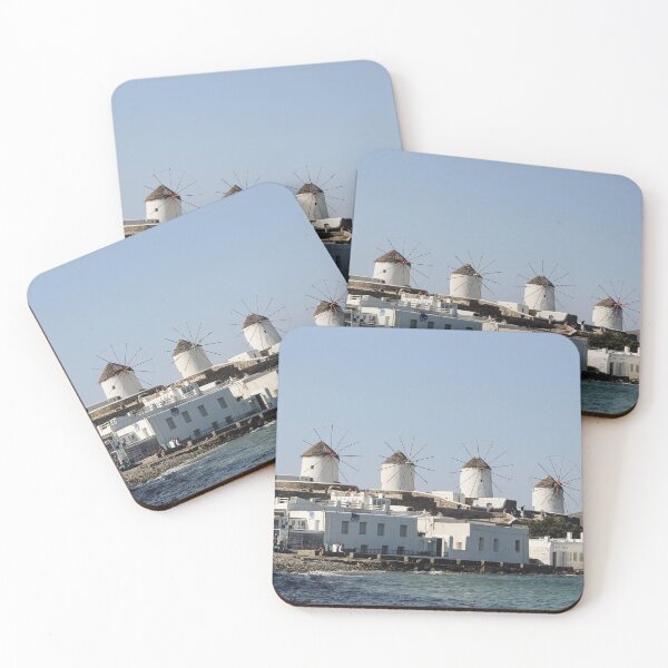 Item preview, Mykonos Windmills designed and sold by Simply The West Prints.