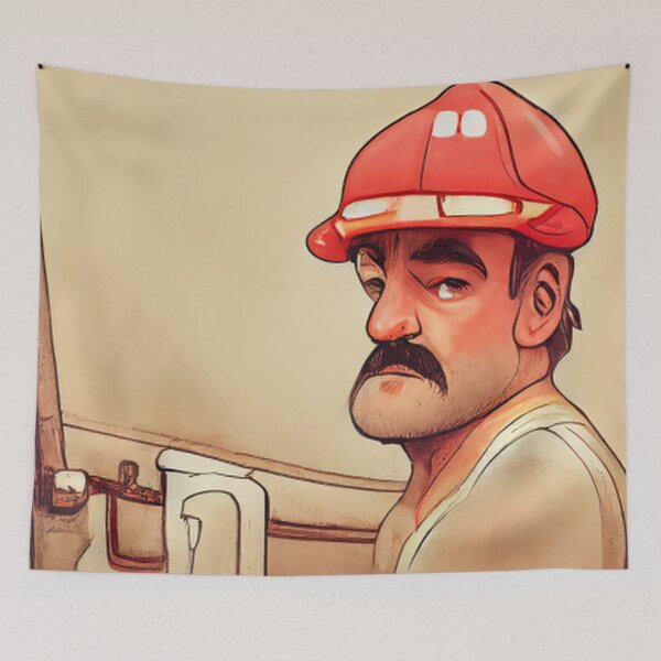 Item preview, Plumber | Comics Style designed and sold by ComicsFactory.