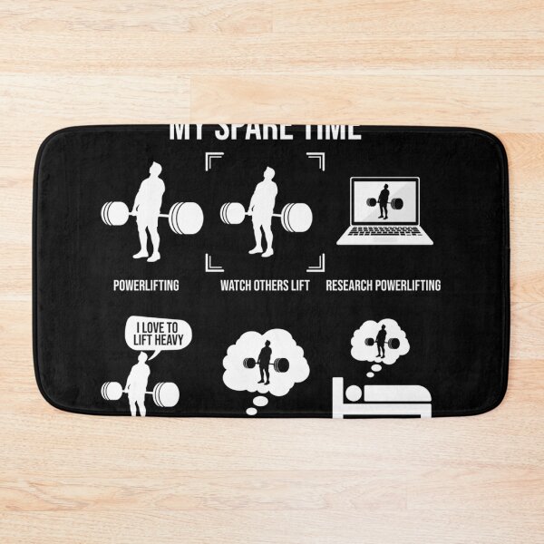 Item preview, Things I Do In My Spare Time Powerlifting, Powerlifter Classic  designed and sold by tiengajonerye.