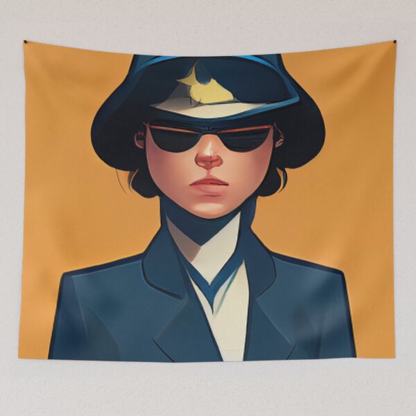 Item preview, Policewoman | Comics Style designed and sold by ComicsFactory.