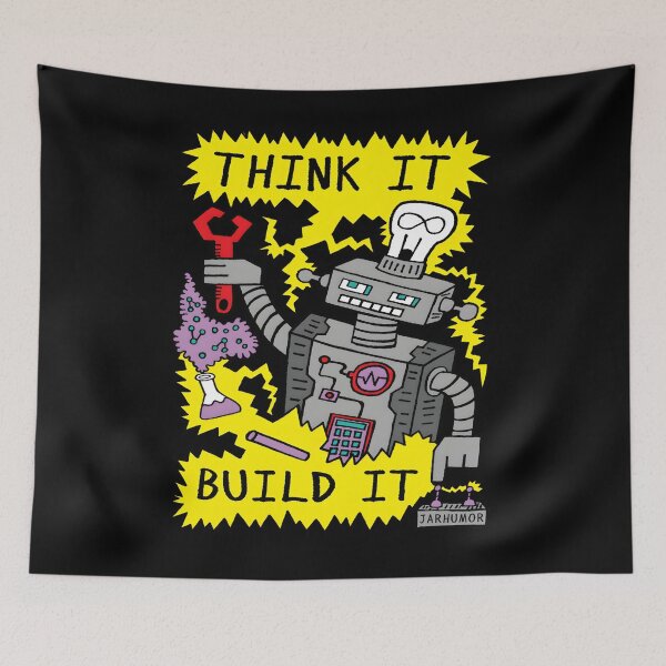 Item preview, Think Build Robot Classic  designed and sold by tiengajonerye.
