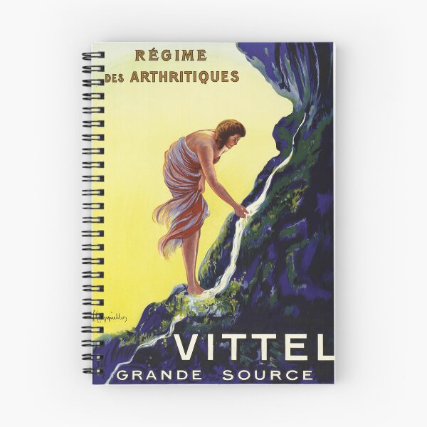 Item preview, VITTEL Grande Source 1911 Vintage French Art Deco Poster by Leonetto Cappiello designed and sold by retroposters.