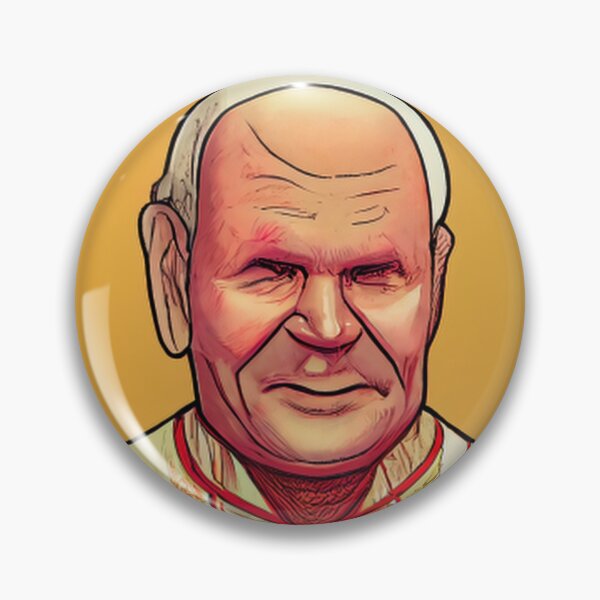 Item preview, Pope John Paul II | Comics Style designed and sold by ComicsFactory.