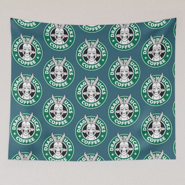 Item preview, Dragonbucks Coffee Awn875   designed and sold by Ukly0s.