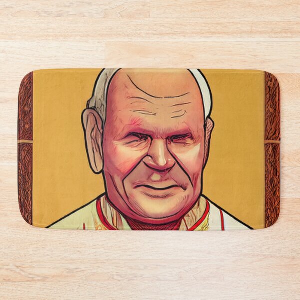 Aperçu de l'œuvre Pope John Paul II | Comics Style créée et vendue par ComicsFactory.