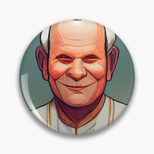 Item preview, Pope John Paul II | Comics Style designed and sold by ComicsFactory.