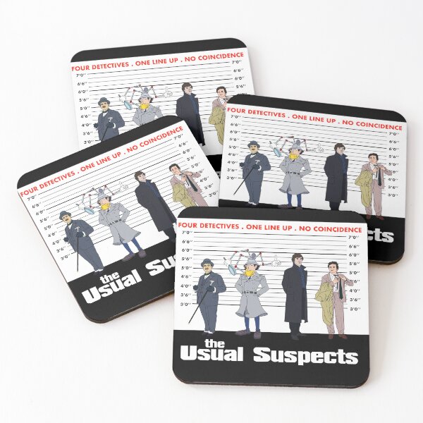Item preview, Usual detectives  designed and sold by SickNoteLondon.