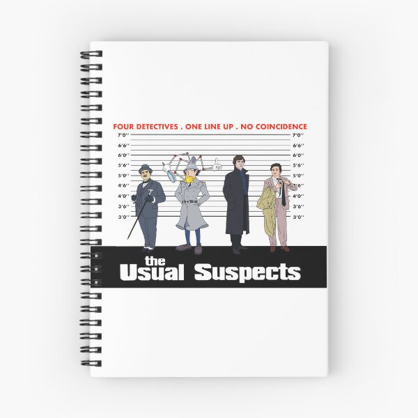 Item preview, Usual detectives  designed and sold by SickNoteLondon.