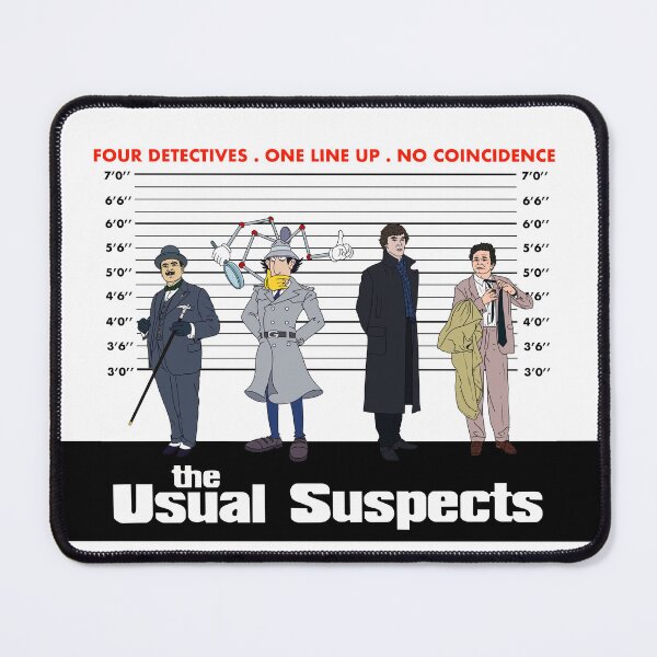 Item preview, Usual detectives designed and sold by SickNoteLondon.