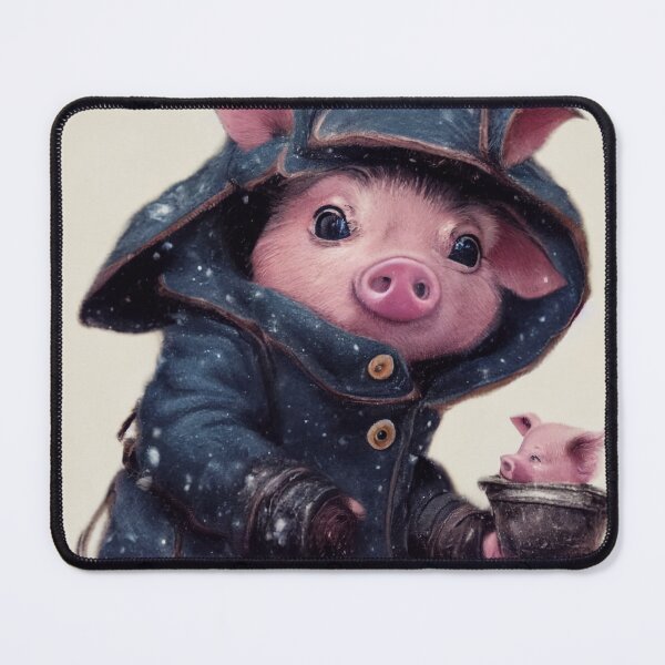 Item preview, Peggy saving the little piglets designed and sold by ai1art.