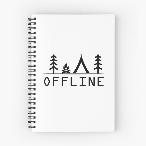 Artikelvorschau, Offline-Abenteuer entworfen und verkauft von Stylish-Print.