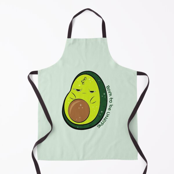 Item preview, Cute Avocado - Born to be Unripe - Funny Avocado Quote designed and sold by WisdomInspired.