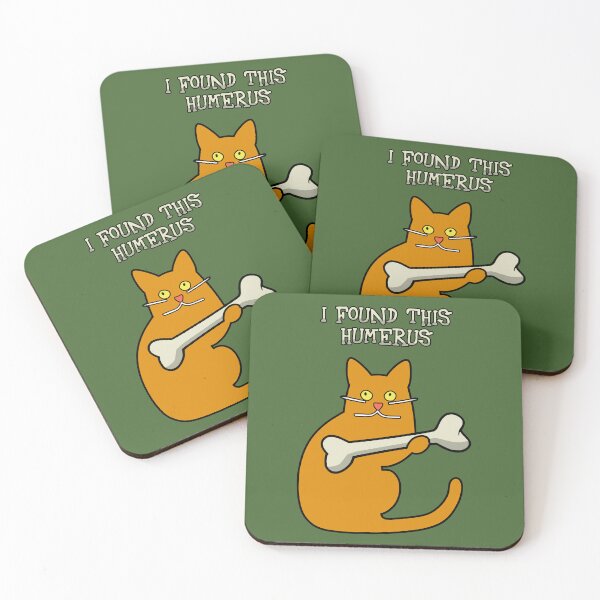 Item preview, I found this humerus (ginger cat) dad joke designed and sold by SolidEarthArt.