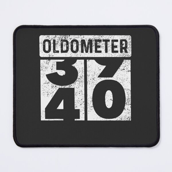 Item preview, Oldometer Odometer Funny 40th Birthday Gift 40 yrs designed and sold by Bowman63.