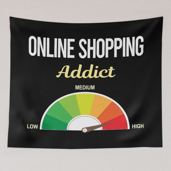 Item preview, Addict Online Shopping Shopper designed and sold by PriscillaHerna.