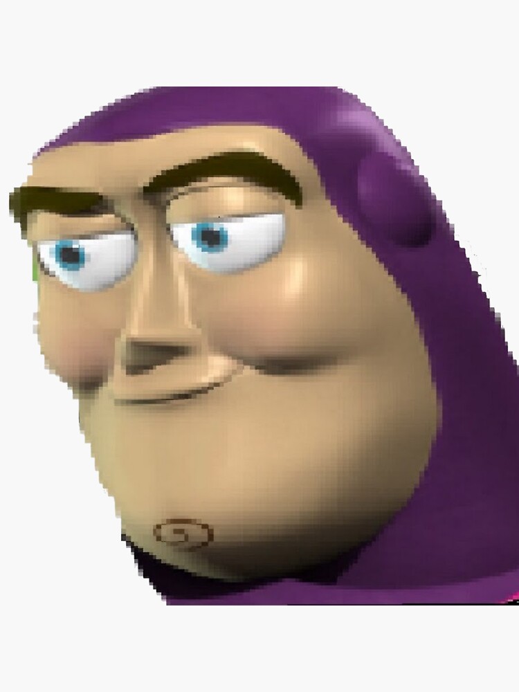 "Buzz Meme" Sticker for Sale by WalrusClothesCo Redbubble