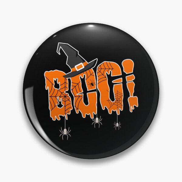 Item preview, Funny Halloween Boo With Spiders Witch Hat designed and sold by BufFord71.