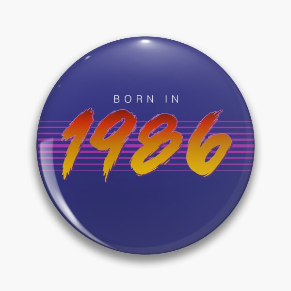 Item preview, Born in 1986, Retro 80's VIntage Design designed and sold by artandroam.