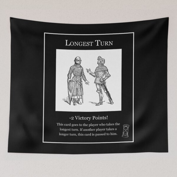 Item preview, Longest Turn Board Game designed and sold by quietcongresspe.